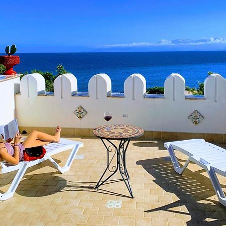 Seafront House Gabbiano Azzurro Apartman Santa Flavia Kültér fotó