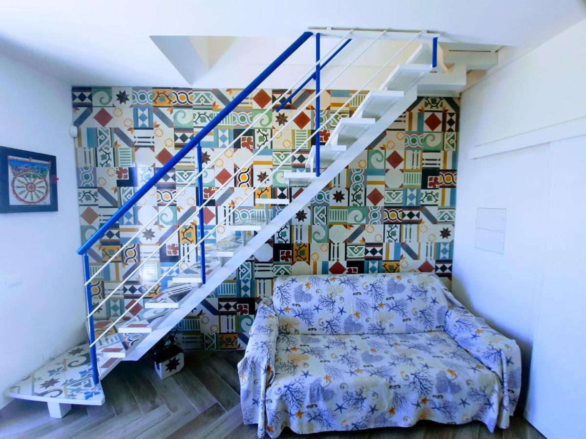 Seafront House Gabbiano Azzurro Apartman Santa Flavia Kültér fotó