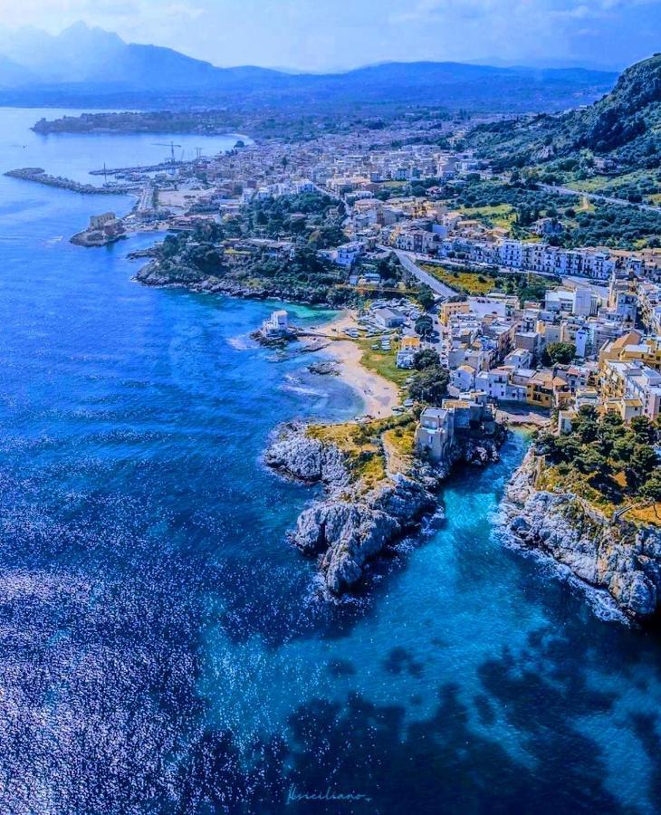 Seafront House Gabbiano Azzurro Apartman Santa Flavia Kültér fotó