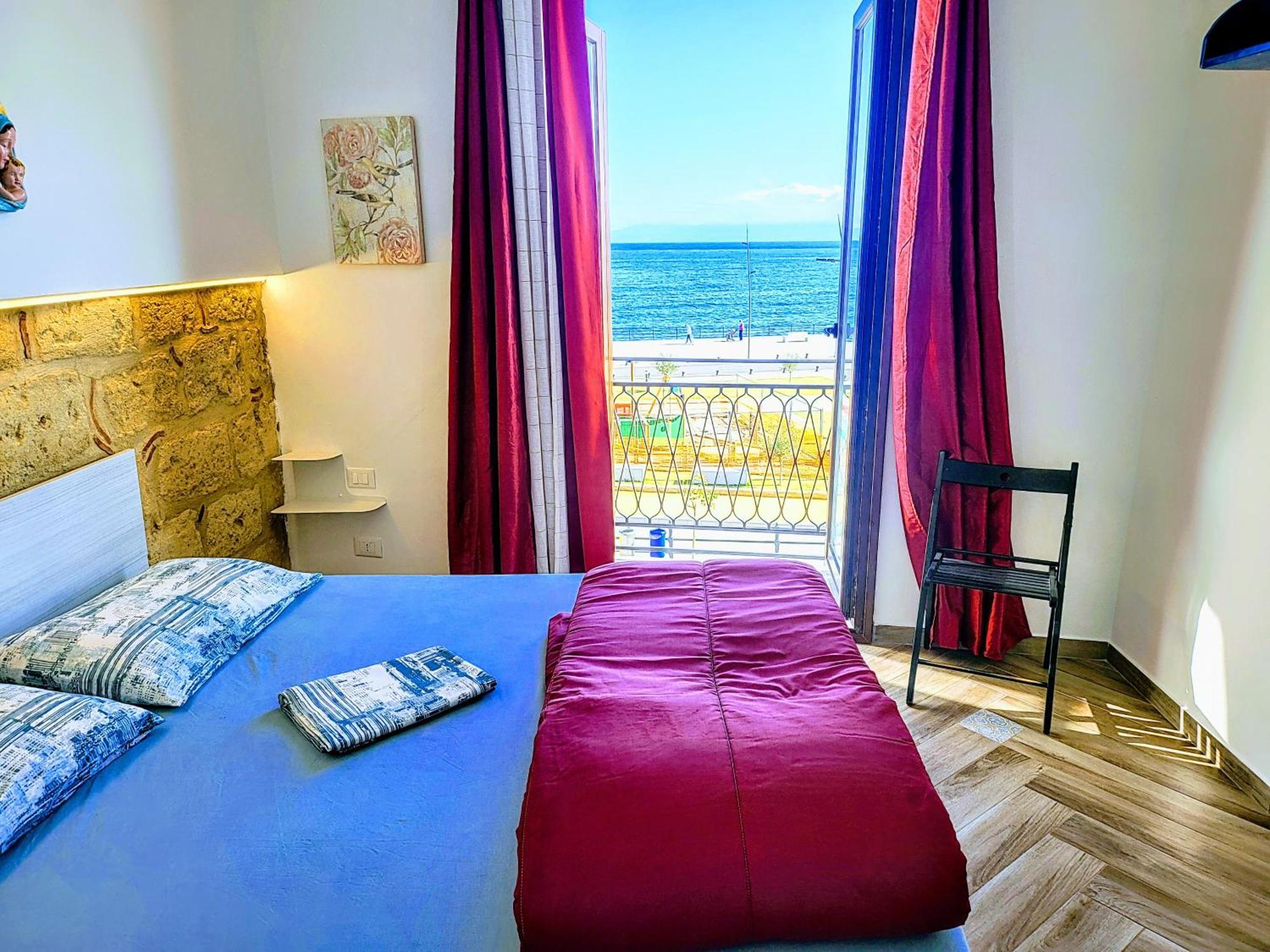 Seafront House Gabbiano Azzurro Apartman Santa Flavia Kültér fotó