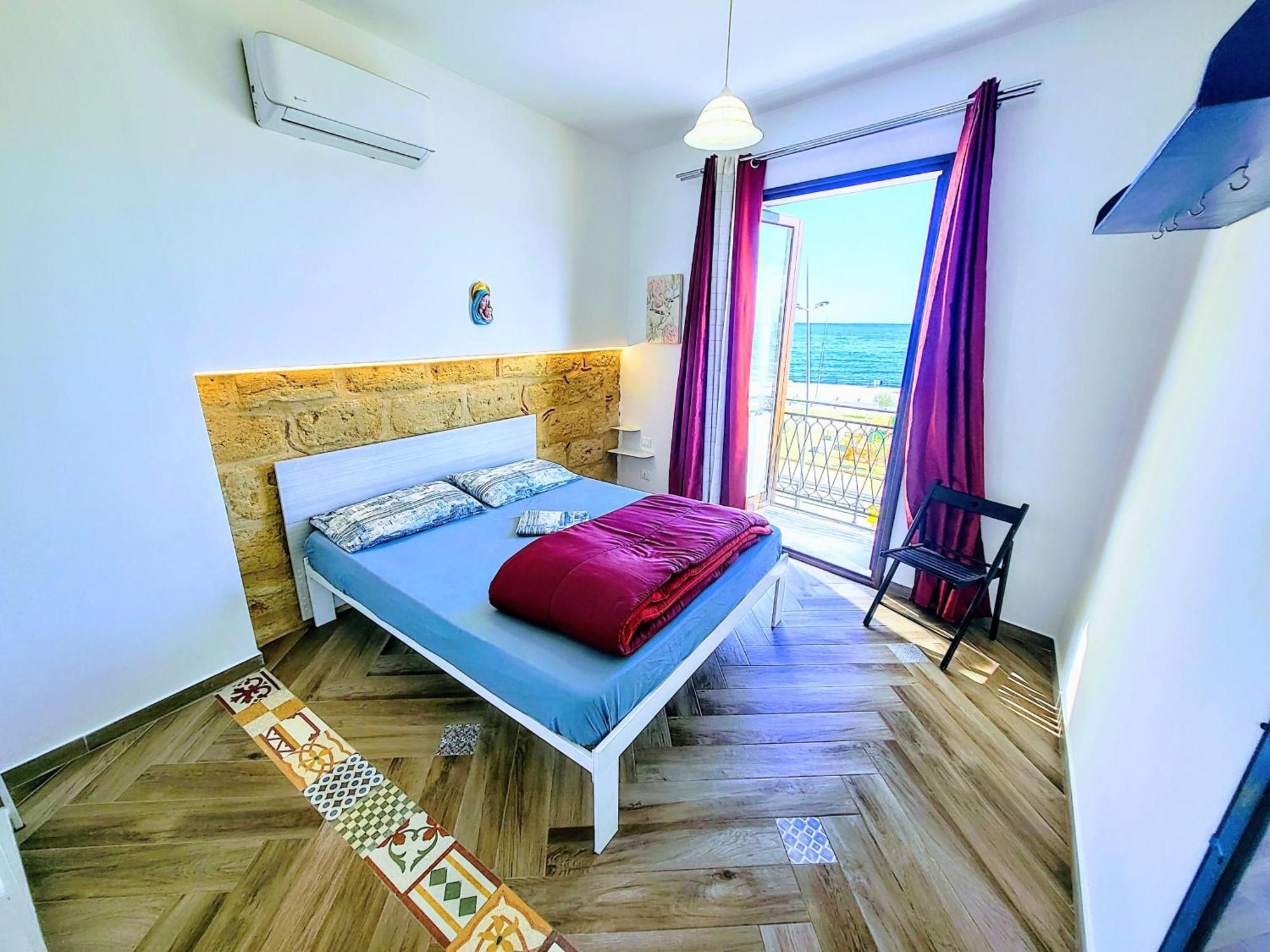 Seafront House Gabbiano Azzurro Apartman Santa Flavia Kültér fotó