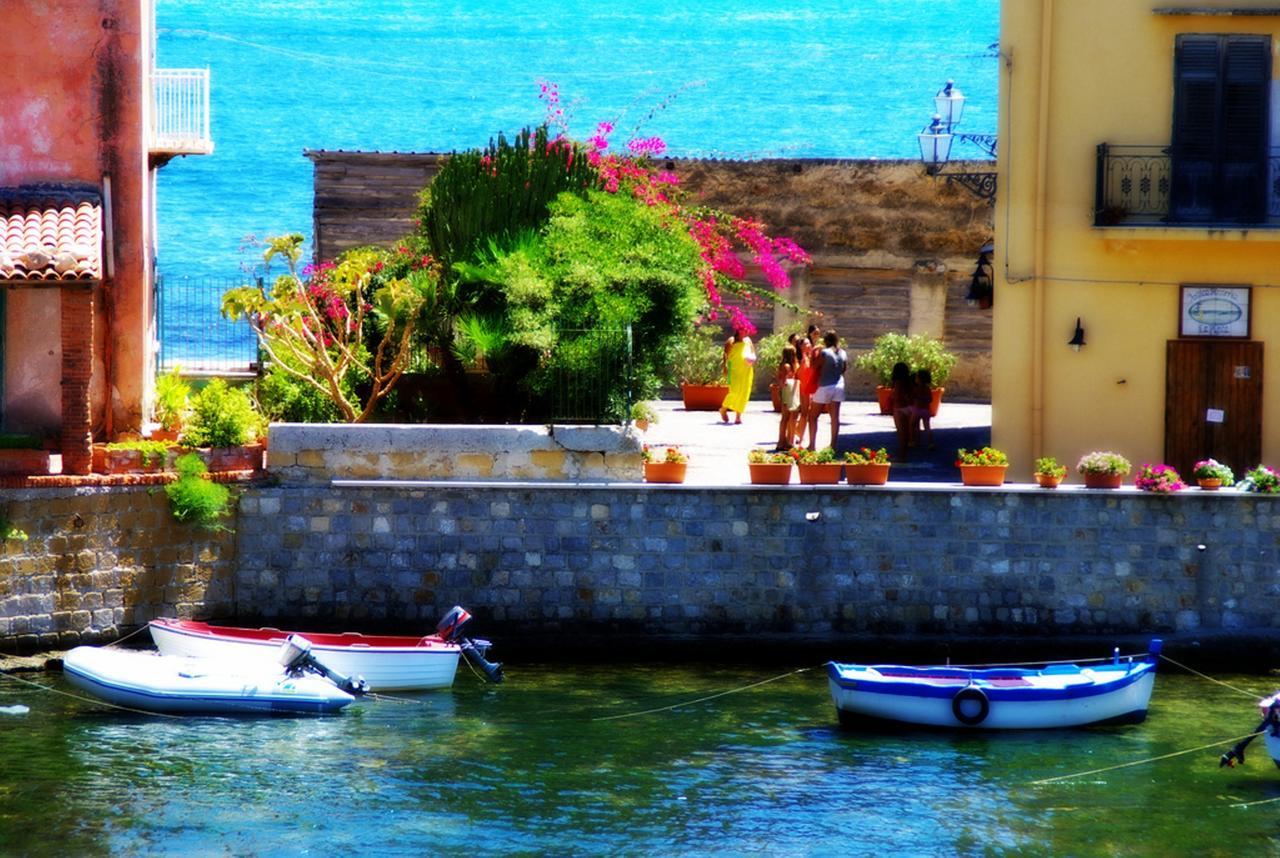 Seafront House Gabbiano Azzurro Apartman Santa Flavia Kültér fotó